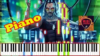 How To Play - Cyberpunk 2077 - Never Fade Away - Piano Tutorial