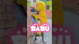 Babu ❤️🤣 #love #comedy #funny #shorts #youtubeshorts #teddyprank #prank #teddybear