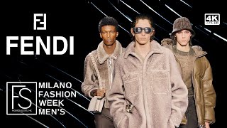 FENDI FW 2023-2024 Milan Fashion Week Menswear 4K Fashion Show Collection by Silvia Venturini Fendi