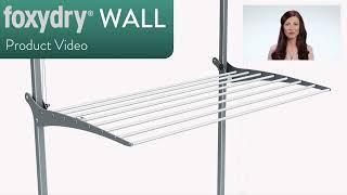 Foxydry Wall Clothes Drying Rack Product Video