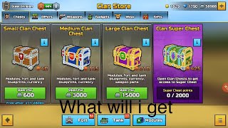 PG3D Super and Large clan chest opening #3