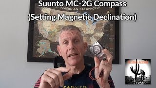 Suunto MC-2G Compass (Setting Magnetic Declination on the Suunto)