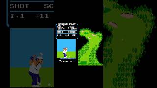 Gold (NES): As good as it got in 1985 for Golf #nes  games!