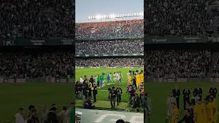 Betis y Barça forman pasillo para despedir a Andrés Guardado!! 22-01-24 #andrésguardado #realbetis