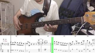 Donna Lee (Jaco Pastorius version) 144bpm with TAB