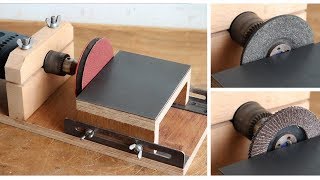 Make A Drill Powered Sander Machine || Drill Hack || Drill Holder