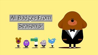 Hey Duggee All Badges From Season 3!