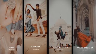 Palko Tale Tumse Na Jaane Kyun || Love Status || Aesthetic WhatsApp Status Video...