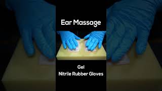 ASMR Ear Massage with Gel × Nitrile Rubber Gloves (No Talking)