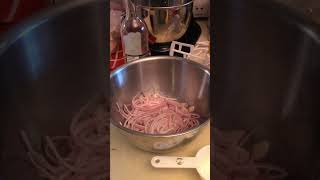 How to pickle red #onions #shorts