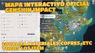 Новая официальная интерактивная карта genshin impact Найдите все, что вам не хватает, с помощью