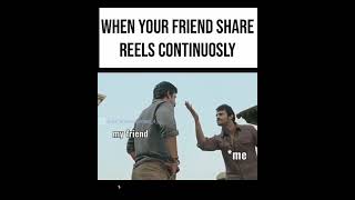 tag that reel friend 😂 , subscribe my channel 🙏 #telugumemes #telugu #prabhas #mirchi #reels #shorts