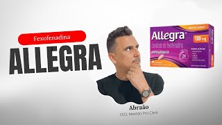 ALLEGRA: Quais as apresentações? Dão sono? Serve para alergia na pele? Como agregar na venda?