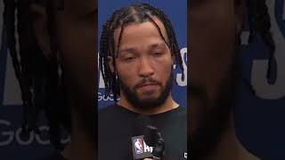 Jalen Brunson Explains Why This Knicks Season Wasn't a Success | Knicks lose Game 7 | #knicks #nba