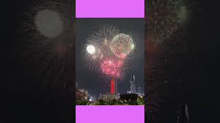 Vietnam National Holiday Fireworks 9/2/24#vietnam #saigon #hcmc #all2share #asia 🪭