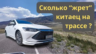 ⛽ Сколько "жрет" гибрид BYD QIN❓| От Алматы до Алаколя и обратно, 1200 км на  одном баке 😱❓