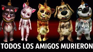 TODOS LOS AMIGOS MURIERON  - My Talking Tom Friends - AMONG US