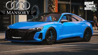 Uber 2022 Audi E-Tron GT Mansory - NVE GTA 5