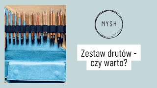 Zestaw drutów- czy warto kupić, Knit Pro Ginger recenzja