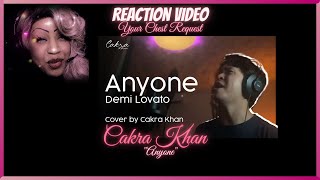 "Anyone" - Demi Lovato ( cover by Cakra Khan ) || Chest's Reaction