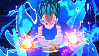 Dragonball Sparking Zero Custom Battle Vegeta's Determination Blue Vegeta 1V5