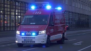 [MAN TGE] Neues KEF, GW-G und weitere Einsatzfahrten am 08.04.2021 in Aachen