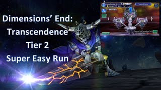 DFFOO Dimensions End Transcendence Tier 2 | Crucible 1, 2 and Reckoning