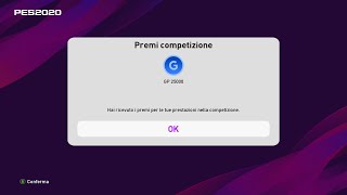 PES 2020 eFootball | 25000 GP con un Pareggio | PER FORMARE IL MIO SSc Napoli .
