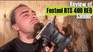 Review of Festool RTS 400 REQ Sander From A Blind Person's Perspective