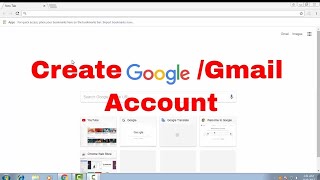 HOW TO CREATE A GOOGLE ACCOUNT