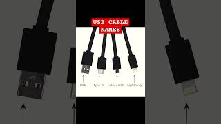 Usb cable names #electrical #electronic #electrician #youtube #electric #mrtechnicalpro #youtubeshor