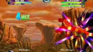 (PS3)Online Mvc2 KHAODRAGON Mag/Sen/Im vs iXDeathbringer Black/Doom/Cap