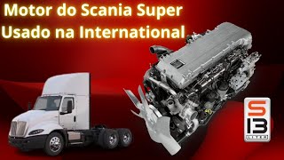 Motor do SCANIA SUPER usado pela INTERNATIONAL