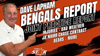 Bengals vs. Bears Joint Practice Report - Injuries - Bad Weather - Chase Contract & More