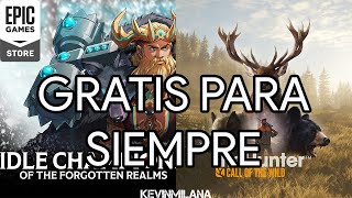 Juegos GRATIS Epic Games 2023 Idle Champions Of The Forgotten Realms Y The Hunter Call Of The Wild