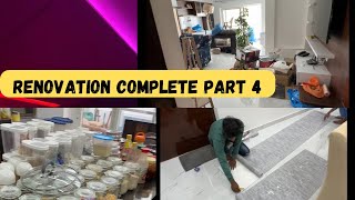 Renovation Complete Part 4 Lights, Paint, Wallpaper, Pest control | Rupslife Vlogs