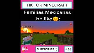 TIK TOK MINECRAFT COMPILATION 68 🐏 MEJORES MOMENTOS + RISA + FAILS + GRACIOSOS. #Shorts