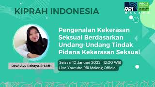 Pengenalan Kekerasan Seksual Berdasarkan Rancangan Undang-undang Tindak Pidana Kekerasan Seksual