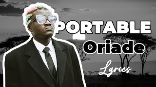 Portable - Oriade, Lyrics