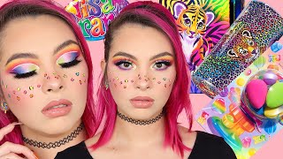 MORPHE X LISA FRANK REVIEW BRINGING BACK THE 90'S!? | LISA FRANK INSPIRED MAKEUP LOOK!