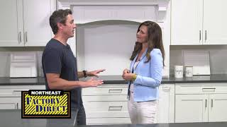 Sara and Alex discuss Kitchen Cabinets - 30sec