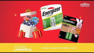 ¡Ponte las pilas esta #navidad! 🔋🎄🎁