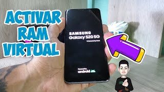 Activar Ram Virtual o Ram Plus Samsung S20 5g Con Android 12 y 13