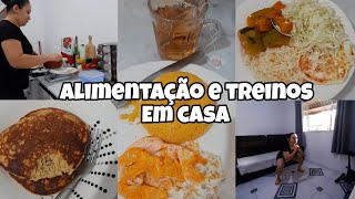 DIÁRIO DA DIETA • ALIMENTAÇÃO E TREINOS EM CASA @AnttoniaSousa