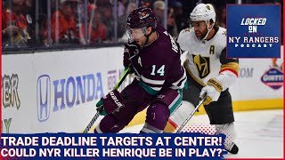 Ranger trade targets! Focusing on a Blueshirt killer, a Swiss-army knife, and a Stanley Cup Champ!