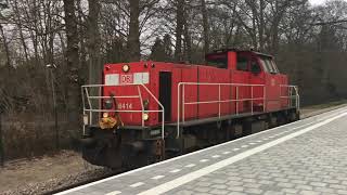 DBC 6400 komt als losse loc door Ermelo!