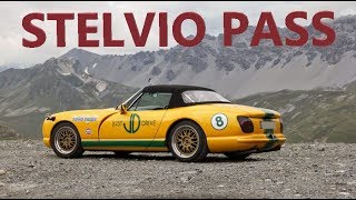 Overtaking galore! The mighty Stelvio Pass in a TVR flat out (full video)