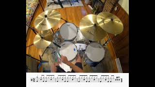 Creedence Clearwater Revival: Hey tonight (Ludwig classic maple, Zildjian cymbals & Mackie mix 12FX)