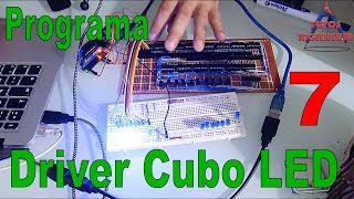 🏏 Prueba del CIRCUITO del CUBO LED con arduino (Vídeo #7)  🏓