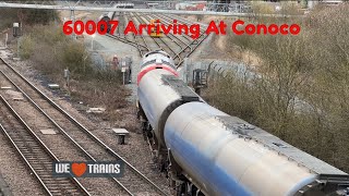 60007 Heading Into Conoco From Kingsbury Oil Storage